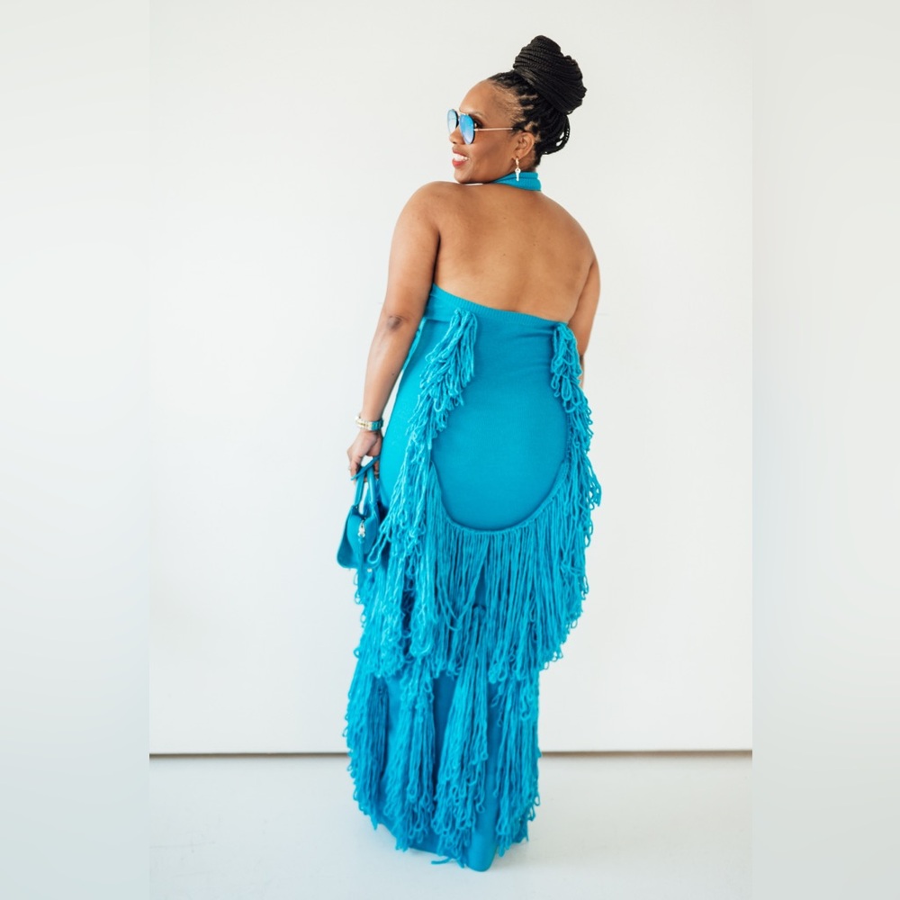 Hanifa Mina Tassel Knit Gown - Picture 9 of 9